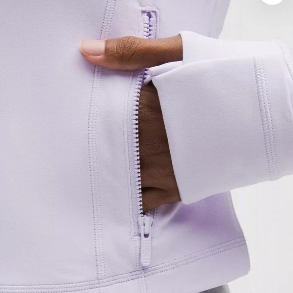 Lululemon Define Cropped Jacket *Nulu LAVENDER FROST - Size 8 - Picture 4 of 8